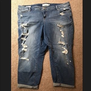 Torrid Ex-Boyfriend Distressed Jean sz 20W